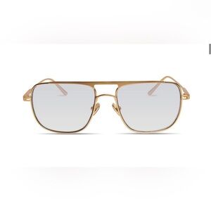 Gold Aviator Sunglasses